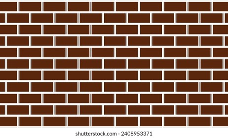 Red and white brick wall background