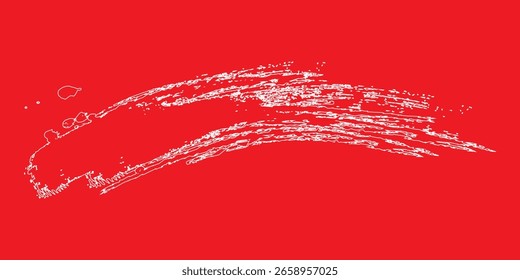 red and white brush wrap car sticker pattern abstract banner sporty lines red and white color combination grunge brush pattern racing motorsport design.