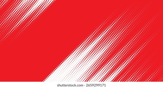 Rojo y blanco cepillo wrap coche pegatina patrón abstracto Anuncio líneas deportivas combinación de color rojo y blanco grunge cepillo patrón moderno racing motorsport diseño de Vector.