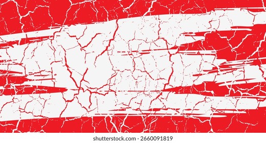 vermelho e branco escova envoltório carro adesivo padrão abstrato banner esportivo linhas cor vermelha e branca combinação grunge escova moderno padrão automobilista design vetor.	
