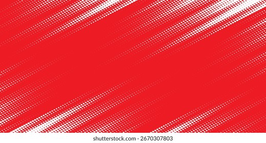 Rojo y blanco cepillo wrap coche pegatina patrón abstracto Anuncio líneas deportivas combinación de color rojo y blanco grunge cepillo patrón moderno racing motorsport diseño de Vector.