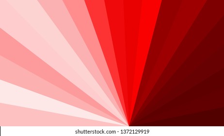 Red and White Burst Background