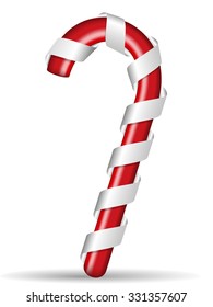 Red and white candy cane