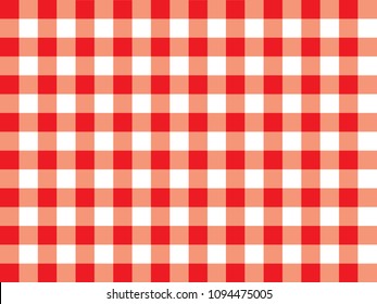 Red and white checkerd pattern 