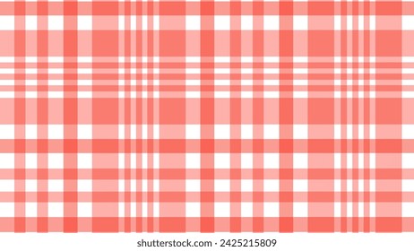 Red and white checkered pattern
