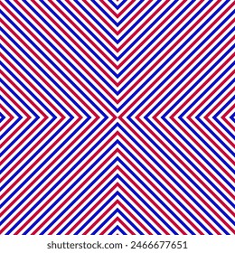 Vector de patrón sin costura de chevron rojo y blanco para diseño de Fondo de pantalla