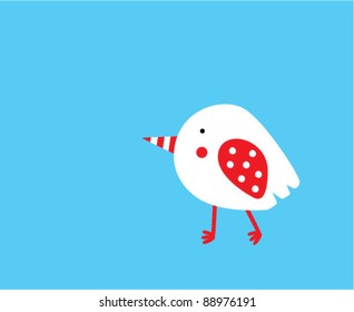 red white chicken