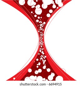 a red and white Christmas design