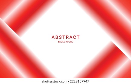 Red white color abstract background for social media design ripples pattern vector illustration.