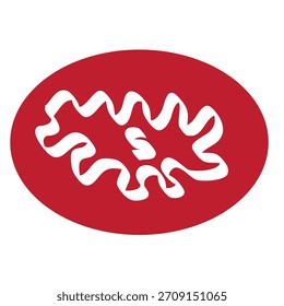 red and white color unic design