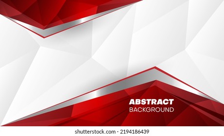 red and white corporate background. business design template