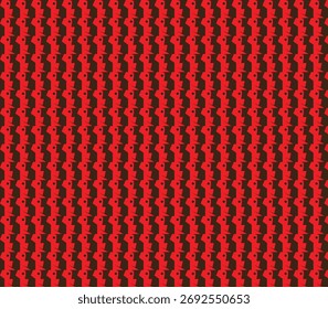 Vetor de fundo de padrão de faixa diagonal branco vermelho.