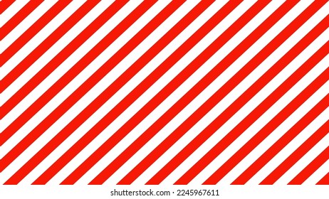 Red and white diagonal striped background