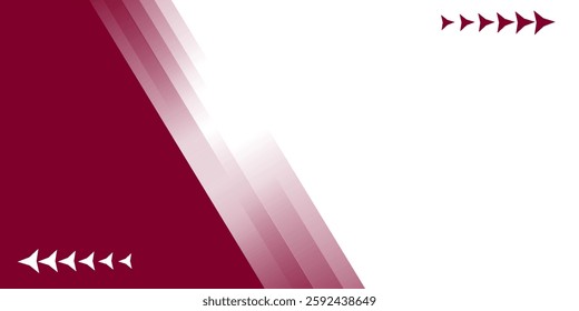 red and white diagonal stripes background. great for corporate banner, presentation, journal report cover, business poster.
