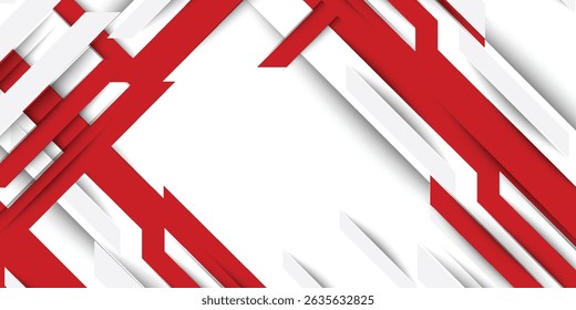 red and white diagonal stripes background. great for corporate banner, presentation, journal report cover, business poster. modern background