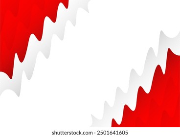 red and white dot background vector