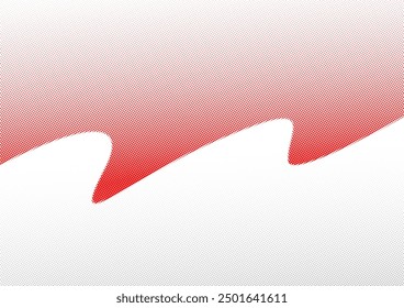 red and white dot background vector