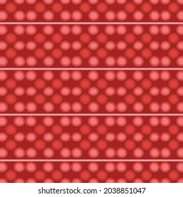 red and white ethnic floral wallpaper,ethnic pattern,vector of abstract style for design cloths and present