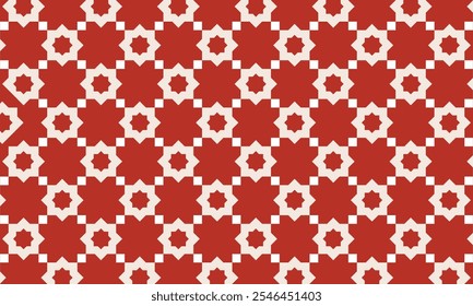 Red and white flower background