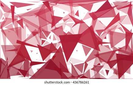 Red White Geometric Break Background, Creative Design Templates