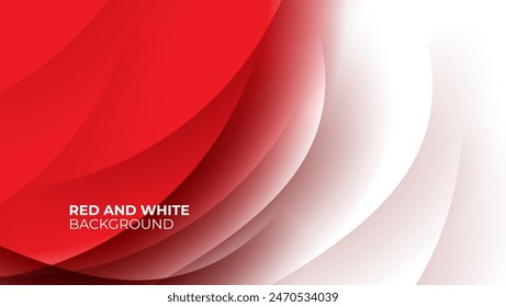 red and white gradient abstract background with wavy lines texture. great  for banner, poster, website, presentation, cover, brochure.