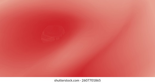 Red white grainy gradient background glowing color wave noise texture banner header design vector eps10