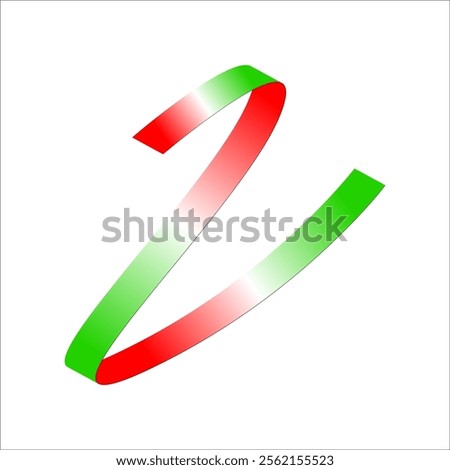 Similar – Image, Stock Photo Ribbon Helgoland