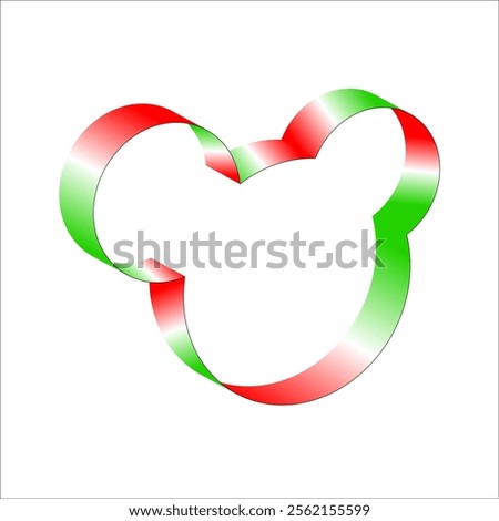 Similar – Image, Stock Photo Ribbon Helgoland