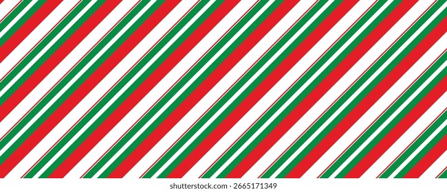 red, white. green stripe. Pattern of stripes seamless design pattern candy cane, for fabric. Vertical stripe abstract background