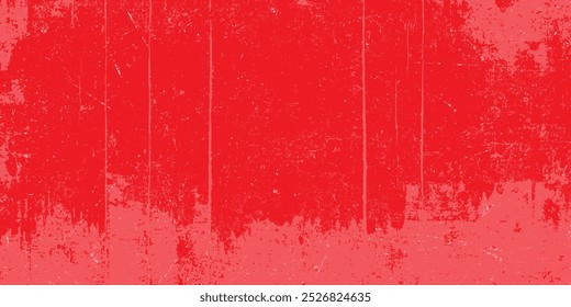 Fundo de pincel grunge vermelho e branco. Fundo de textura de pincel de poeira de esboço. 