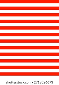 Plano de fundo uniforme das listras horizontais vermelho e branco.