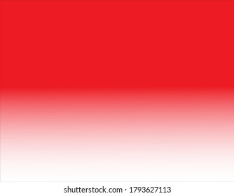 red and white Indonesian flag. Indonesian independence. red and white with a blend of colors can use for banner flyer temphlete wallpaper background etc