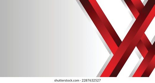 Red White Luxury Abstract Background