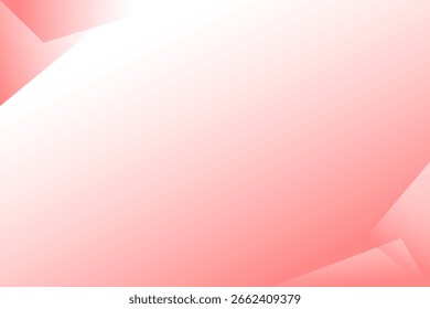 Red and white minimalist shape background for corporate concept, template, poster, brochure, website, flyer design. Vector illustration	
