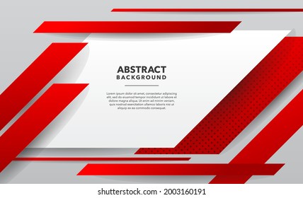 red white modern abstract background design