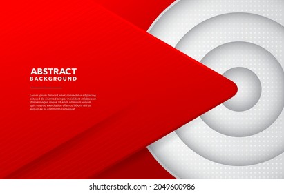 red white modern abstract background design