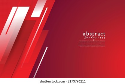 red white modern abstract background design