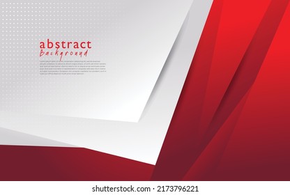 red white modern abstract background design