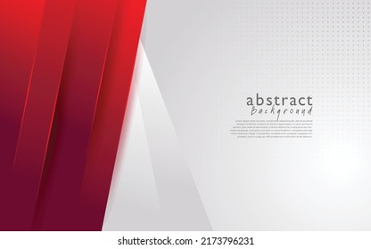 red white modern abstract background design