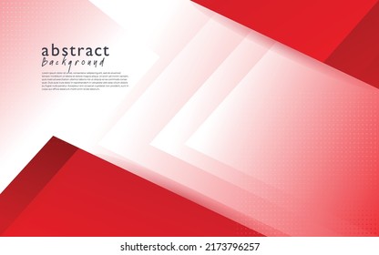 rotes weißes, abstraktes Hintergrunddesign