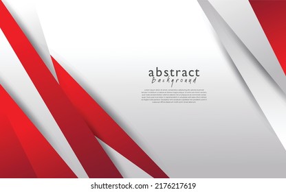 Red white modern abstract background design