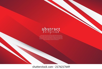 Red white modern abstract background design