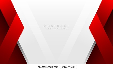 Red white modern abstract background design