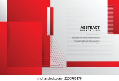 red white modern abstract background design
