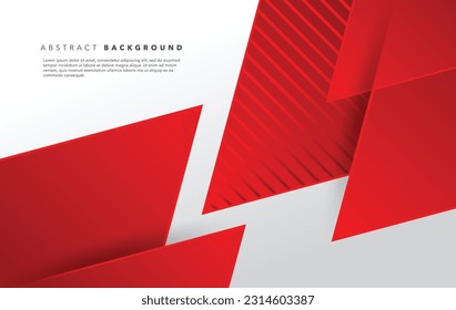 rotes weißes, abstraktes Hintergrunddesign