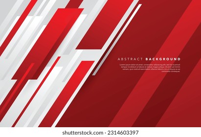 red white modern abstract background design