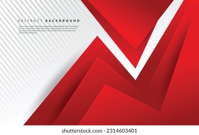 red white modern abstract background design