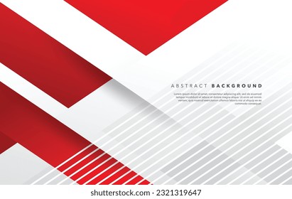 red white modern abstract background design