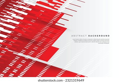 red white modern abstract background design