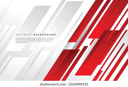 red white modern abstract background design